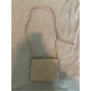 Old Navy- Gray/tan crossbody purse